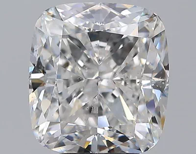 5.02ct H SI2 Very Good Cut Cushion Diamond