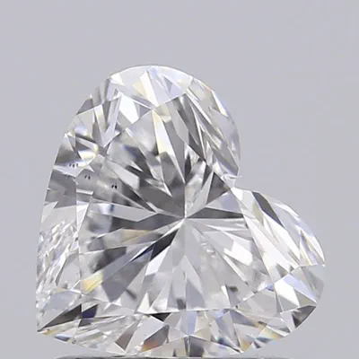 1.00ct D VS2 Good Cut Heart Lab Grown Diamond
