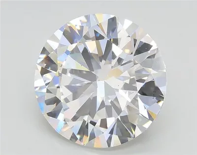 4.00ct F SI1 Excellent Cut Round Lab Grown Diamond