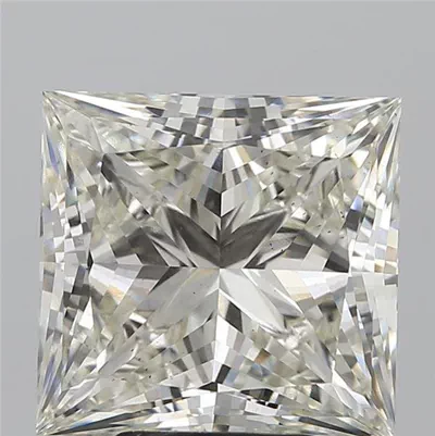 5.16ct I VS2 Rare Carat Ideal Cut Princess Lab Grown Diamond