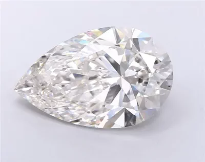 12.04ct G VS2 Rare Carat Ideal Cut Pear Lab Grown Diamond