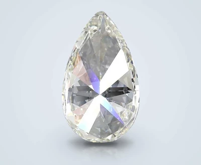 8.15ct J VS1 Rare Carat Ideal Cut Pear Diamond