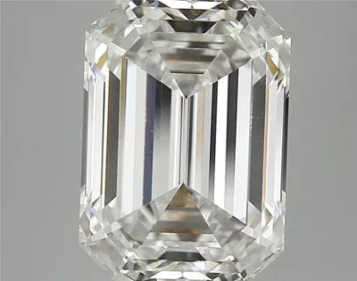 7.01ct F VS2 Excellent Cut Emerald Diamond