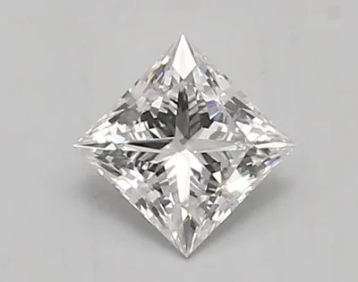 0.80ct D VVS1 Rare Carat Ideal Cut Princess Lab Grown Diamond