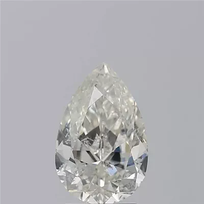2.04ct H SI2 Rare Carat Ideal Cut Pear Diamond