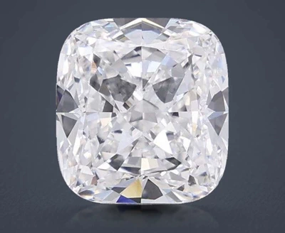 7.58ct F VS2 Very Good Cut Cushion Lab Grown Diamond