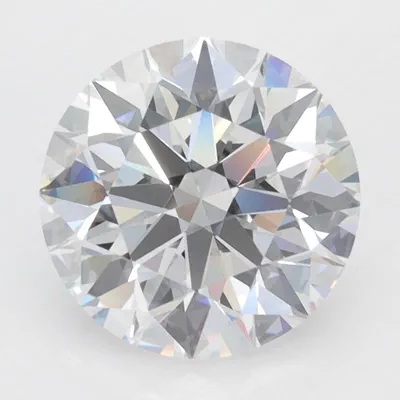 3.34ct D VVS2 Rare Carat Ideal Cut Round Lab Grown Diamond
