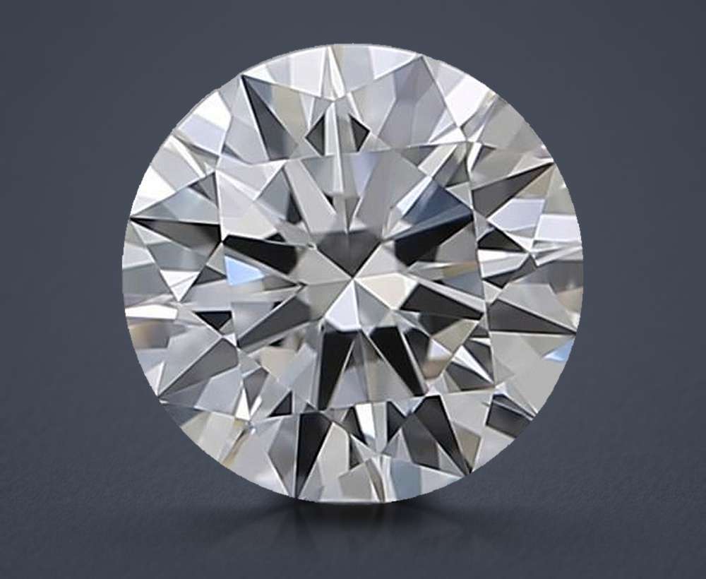 1.10ct D FL Rare Carat Ideal Cut Round Diamond