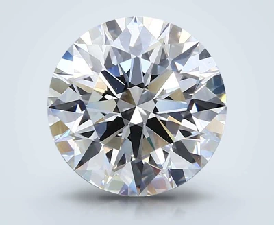 5.04ct F VVS2 Rare Carat Ideal Cut Round Lab Grown Diamond