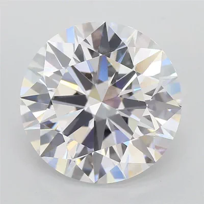 4.16ct D VS1 Rare Carat Ideal Cut Round Lab Grown Diamond
