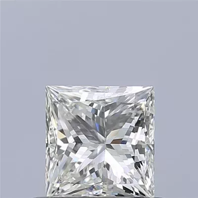 0.56ct I IF Rare Carat Ideal Cut Princess Diamond