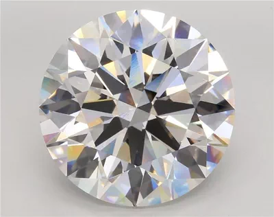 21.00ct G VVS2 Rare Carat Ideal Cut Round Lab Grown Diamond