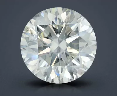 7.04ct J SI2 Excellent Cut Round Diamond