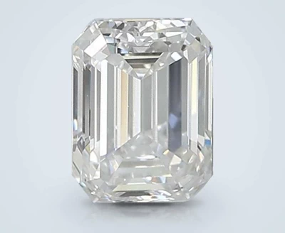 1.03ct D SI1 Rare Carat Ideal Cut Emerald Lab Grown Diamond
