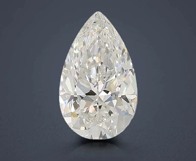 1.57ct F VS1 Very Good Cut Pear Lab Grown Diamond