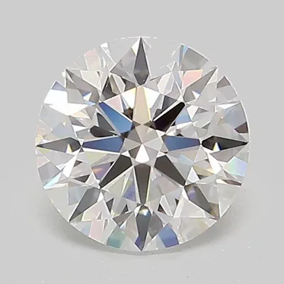 1.28ct D VS2 Rare Carat Ideal Cut Round Lab Grown Diamond