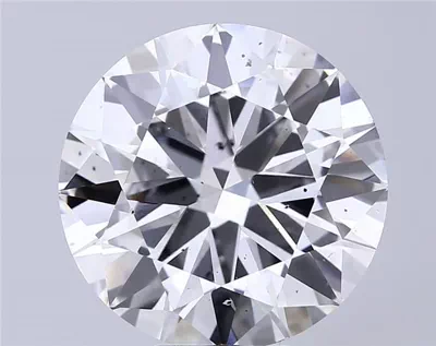 10.00ct E SI1 Very Good Cut Round Lab Grown Diamond