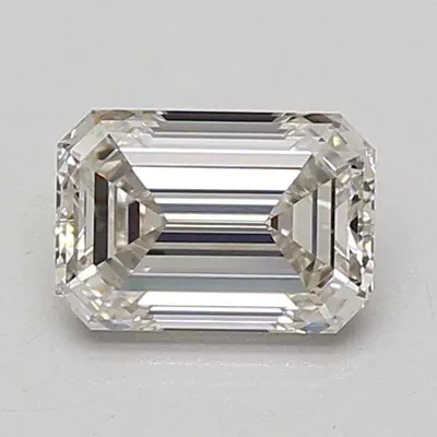 1.09ct F VS1 Excellent Cut Emerald Lab Grown Diamond