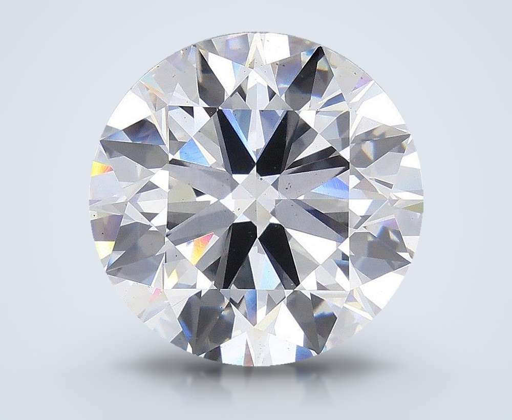 9.53ct E SI1 Rare Carat Ideal Cut Round Lab Grown Diamond