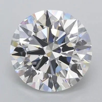 2.07ct D FL Rare Carat Ideal Cut Round Lab Grown Diamond