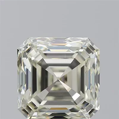 3.02ct J VS1 Very Good Cut Asscher Diamond
