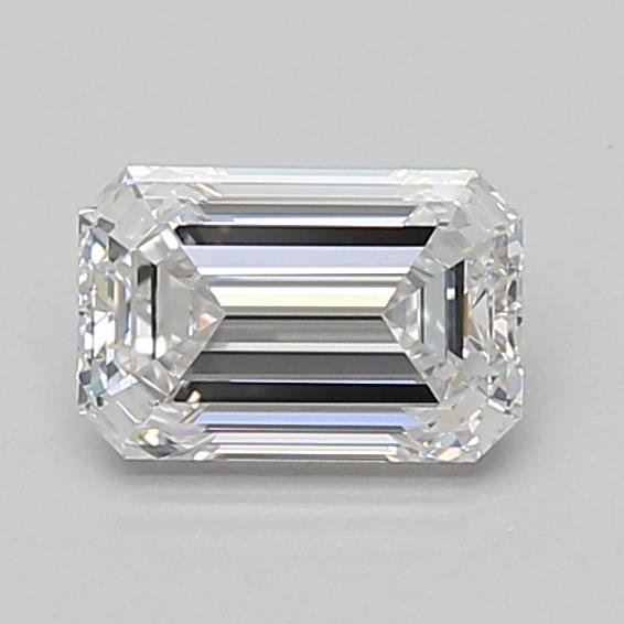 1.02ct D VVS2 Excellent Cut Emerald Lab Grown Diamond