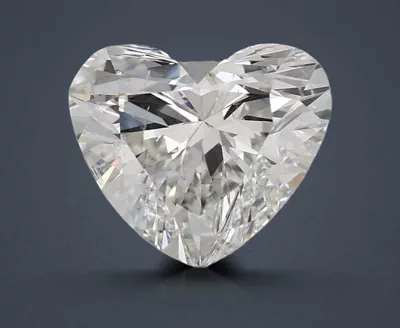 1.52ct E SI1 Rare Carat Ideal Cut Heart Lab Grown Diamond