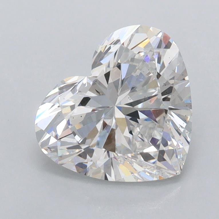 1.50ct E VS2 Good Cut Heart Lab Grown Diamond