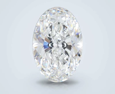 10.57ct F VVS2 Rare Carat Ideal Cut Oval Lab Grown Diamond