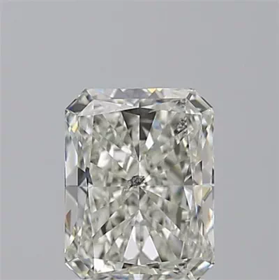 2.01ct J SI2 Rare Carat Ideal Cut Radiant Diamond