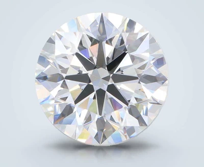 4.54ct F VVS1 Rare Carat Ideal Cut Round Lab Grown Diamond