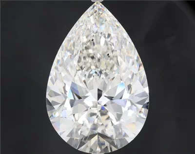 30.58ct G SI1 Rare Carat Ideal Cut Pear Lab Grown Diamond