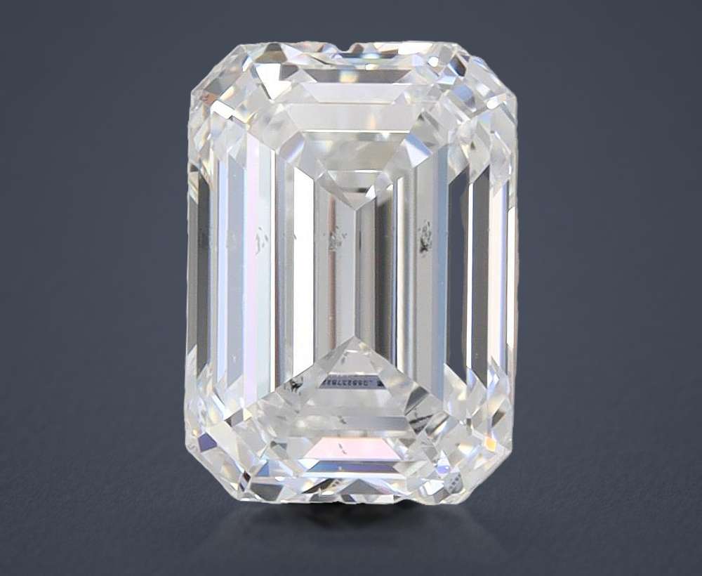 1.59ct D VS2 Rare Carat Ideal Cut Emerald Lab Grown Diamond