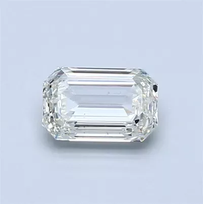 0.70ct J SI1 Very Good Cut Emerald Diamond