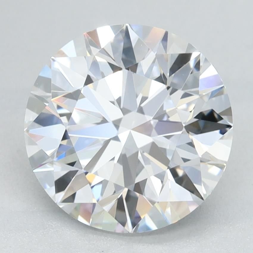 2.22ct D VVS1 Rare Carat Ideal Cut Round Lab Grown Diamond