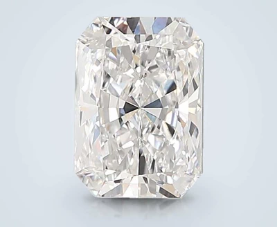 4.86ct E VVS2 Rare Carat Ideal Cut Radiant Lab Grown Diamond