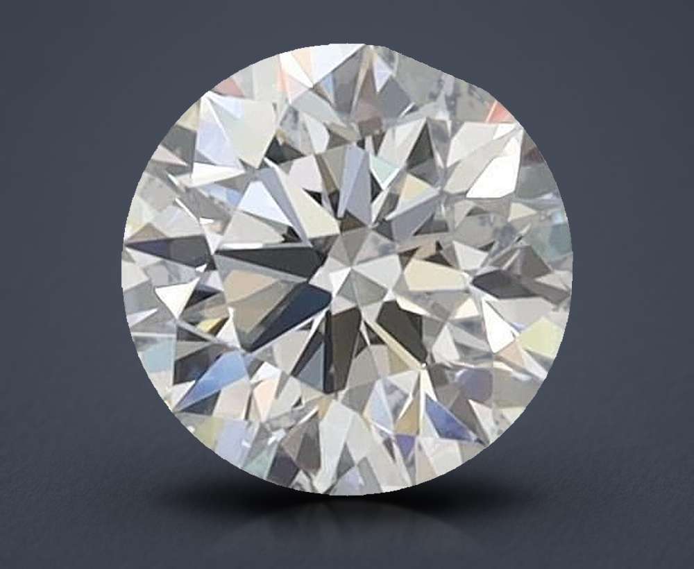0.52ct E FL Rare Carat Ideal Cut Round Lab Grown Diamond