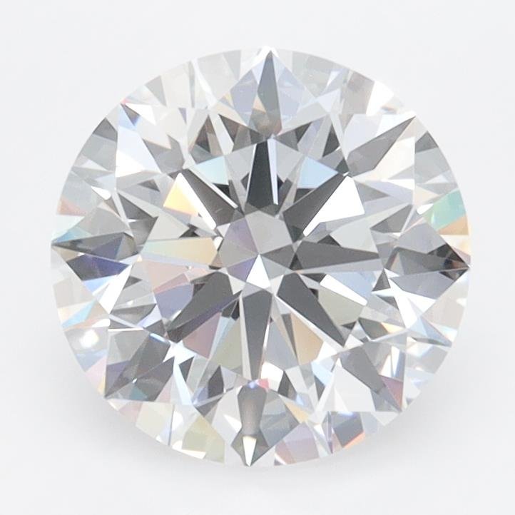 2.06ct D VVS1 Rare Carat Ideal Cut Round Lab Grown Diamond
