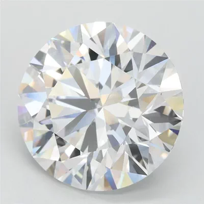 3.79ct D IF Rare Carat Ideal Cut Round Lab Grown Diamond
