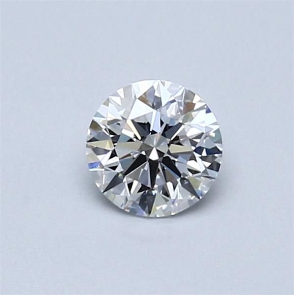 0.42ct D VVS2 Rare Carat Ideal Cut Round Diamond