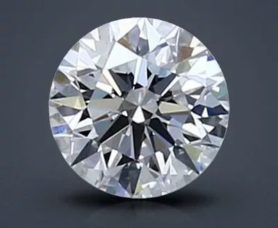 0.42ct D VVS2 Rare Carat Ideal Cut Round Diamond