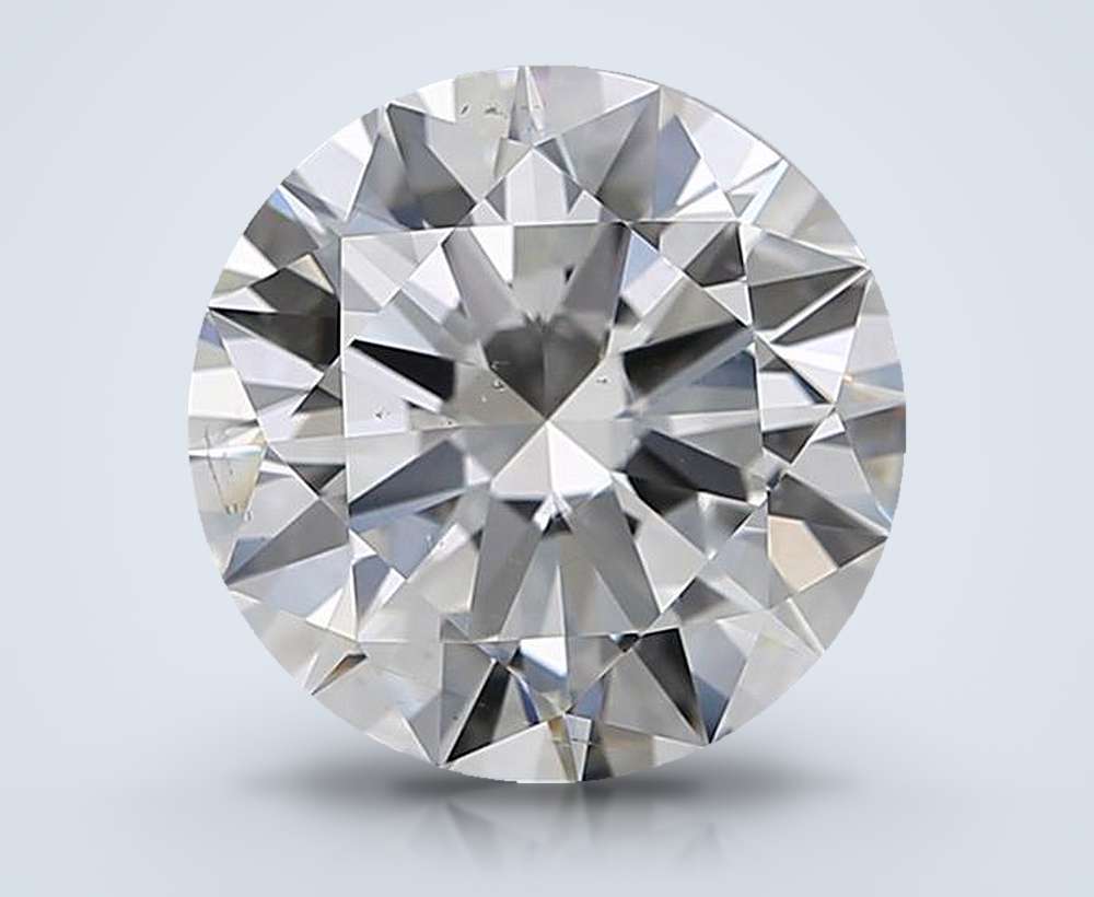 5.01ct H SI1 Excellent Cut Round Diamond