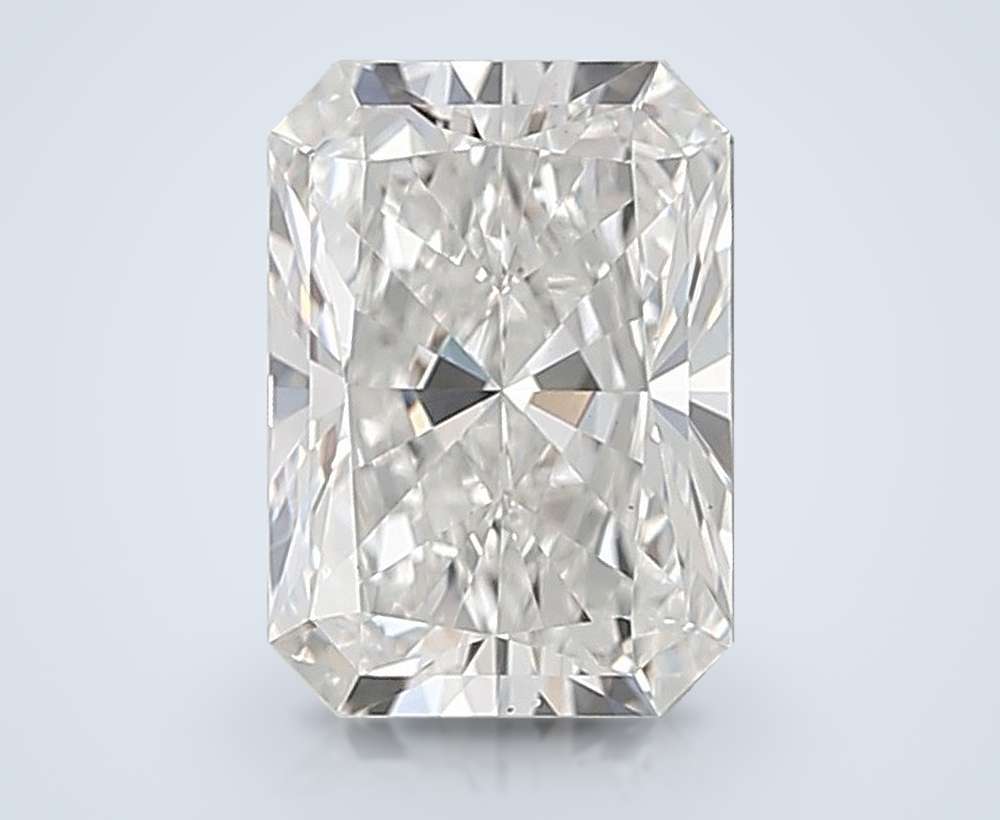3.27ct F VS1 Rare Carat Ideal Cut Radiant Lab Grown Diamond