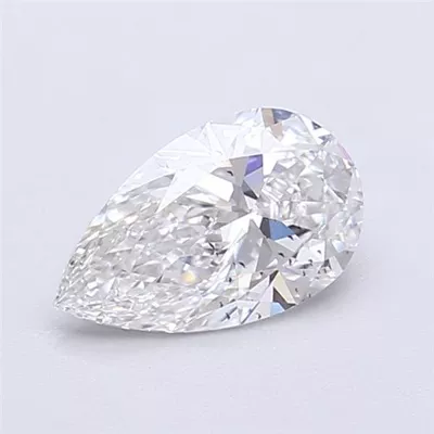1.58ct F SI1 Rare Carat Ideal Cut Pear Lab Grown Diamond