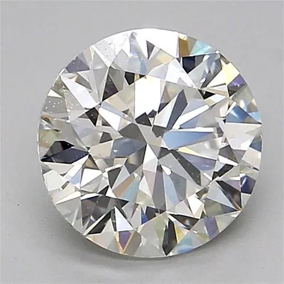 2.01ct I VS2 Rare Carat Ideal Cut Round Diamond