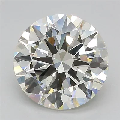2.32ct J VS1 Excellent Cut Round Lab Grown Diamond