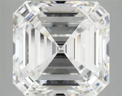 9.90ct E VVS2 Excellent Cut Asscher Lab Grown Diamond