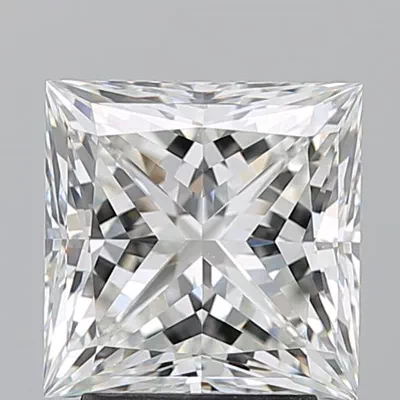 3.20ct I VS1 Rare Carat Ideal Cut Princess Diamond