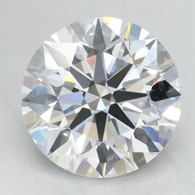 2.52ct D IF Rare Carat Ideal Cut Round Lab Grown Diamond