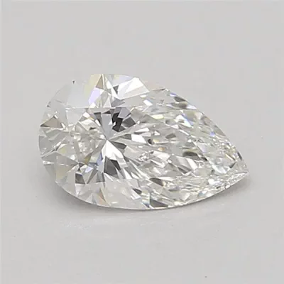 0.98ct E VVS2 Rare Carat Ideal Cut Pear Lab Grown Diamond